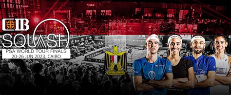 DRAWS & RESULTS – CIB PSA World Tour Squash .